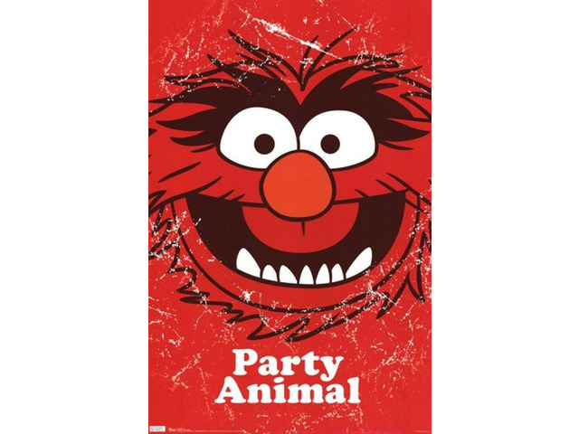 Muppets - Party Animal Poster Print (24 x 36)