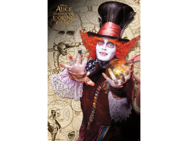 Alice in Wonderland 2 Through the Looking Glass - Mad Hatter Poster (22 x 34)