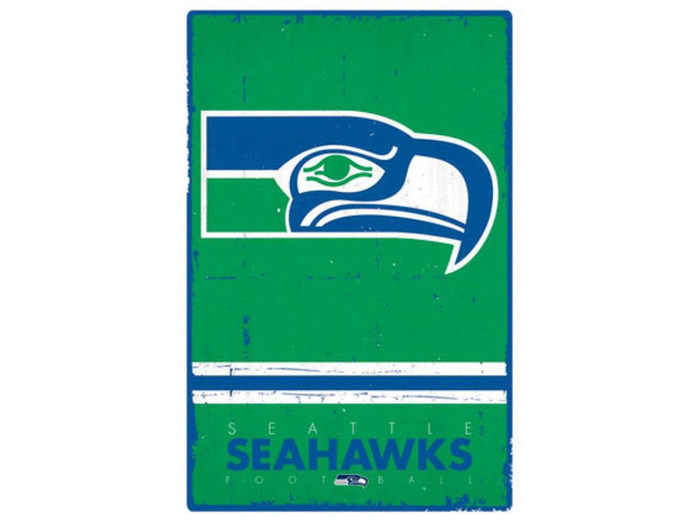 Seattle Seahawks - Retro Logo 15 Poster Print (24 x 36)