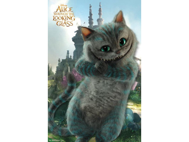 Alice in Wonderland 2 Through the Looking Glass - Chessur Poster Print (22 x 34)