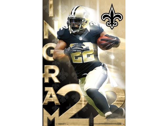 New Orleans Saints - Mark Ingram Poster Print (22 x 34)