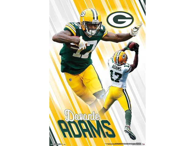 Green Bay Packers - Davante Adams Poster Print (22 x 34)