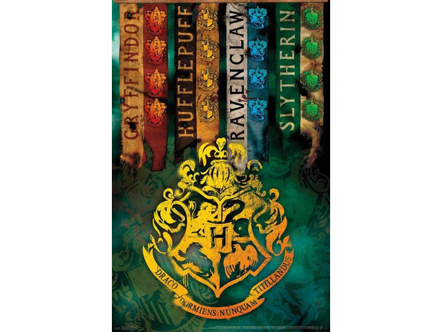 Harry Potter - Crests Poster Print (22 x 34)