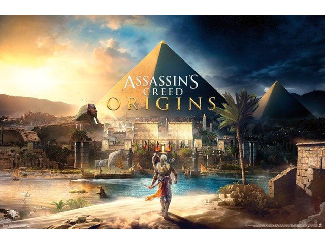 Assassin's Creed Origins - Landscape Poster Print (34 x 22)