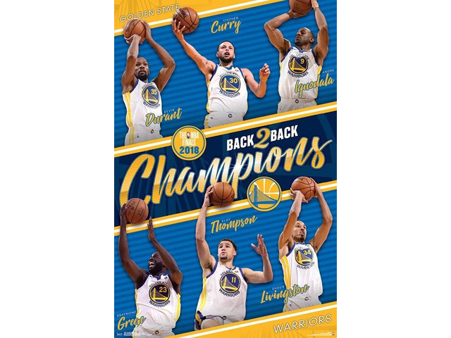 2018 Nba Finals - Champions Poster Print (22 x 34)