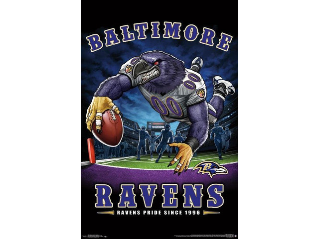 Baltimore Ravens - End Zone Poster Print (22 x 34)