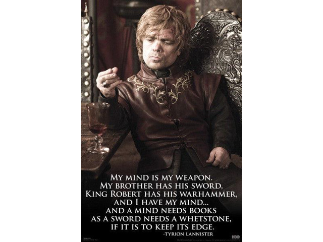 Game Of Thrones Tyrion Tyrion Lannister Poster (24 x 36)