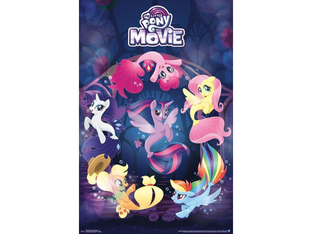 My Little Pony Movie - Underwater Poster Print (22 x 34)