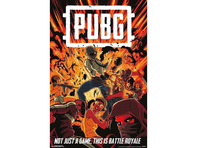 Playerunknown's Battlegrounds (Pubg) - Boom Poster Print (22 x 34)