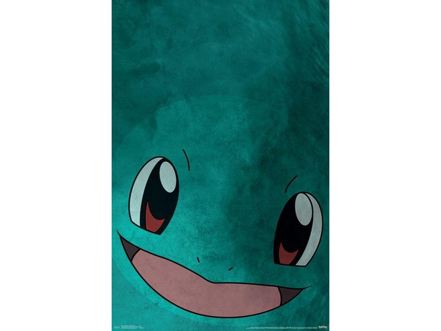 Pokemon - Squirtle Face Poster Print (22 x 34)