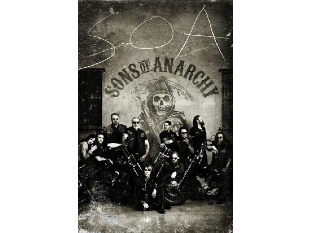 Sons Of Anarchy Vintage Poster Print (22 x 34)