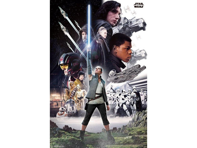 Star Wars The Last Jedi - Group Poster Print (22 x 34)