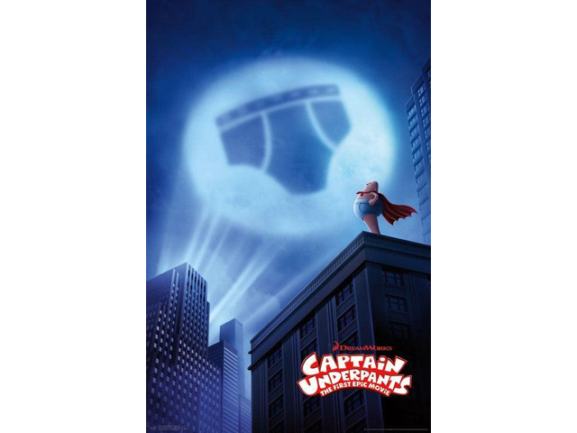 Captain Underpants - One Sheet Poster Print (22 x 34)