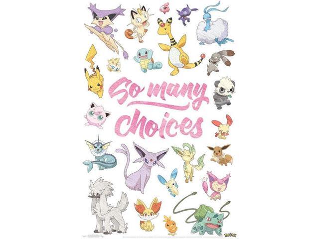 Pokemon - So Many Choices Poster Print (22 x 34)