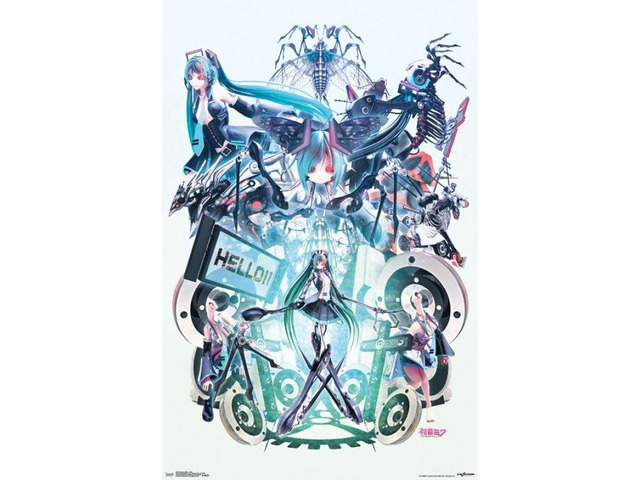 Hatsune Miku - Hello Poster Print (22 x 34)