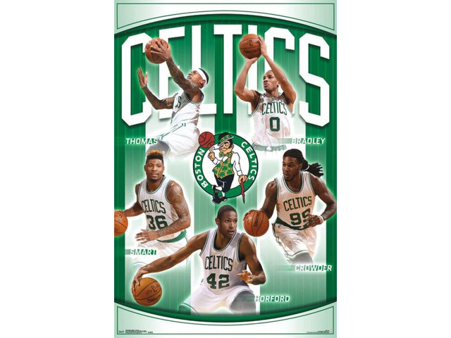 Boston Celtics - Team 16 Poster Print (22 x 34)