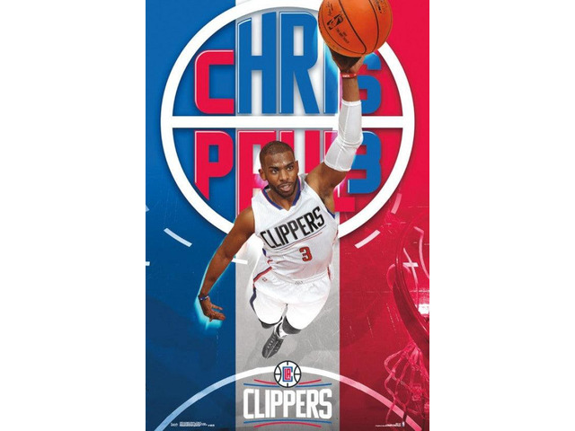 Los Angeles Clippers - Chris Paul 16 Poster Print (22 x 34)