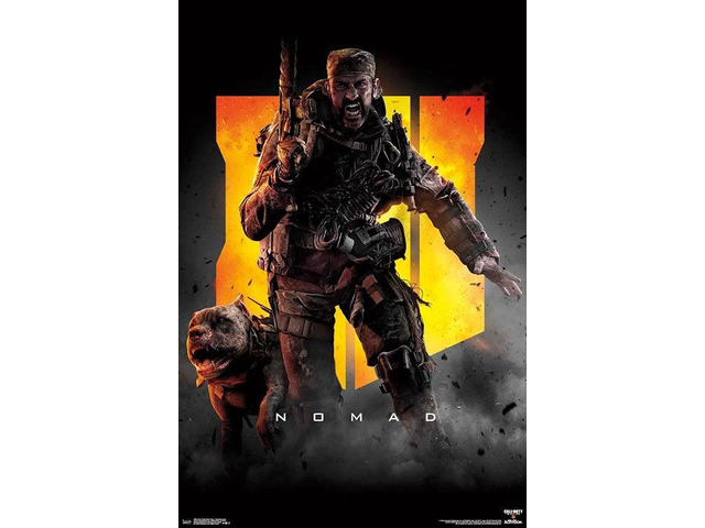 Call Of Duty Black Ops 4 - Nomad Key Art Poster Print (22 x 34)