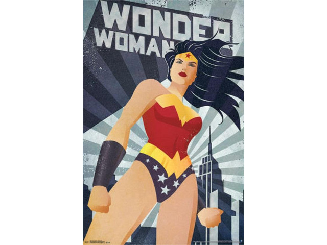 Wonder Woman - Constructivism Poster Print (22 x 34)