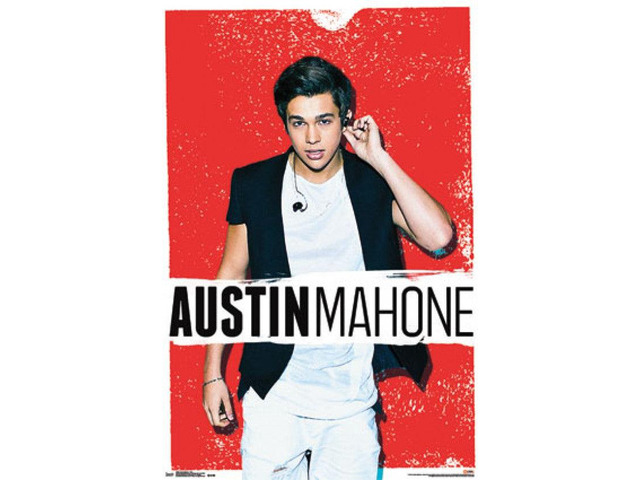 Austin Mahone - Red Poster Print (24 x 36)