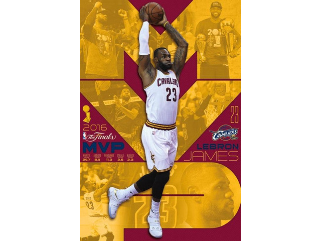2016 NBA Finals - Mvp Poster Print (24 x 36)