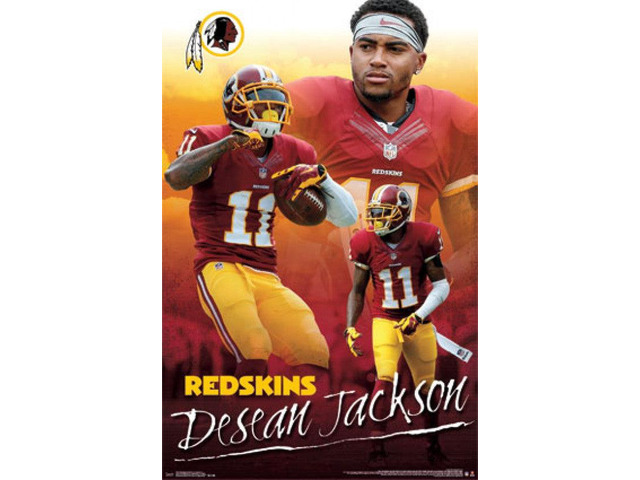 Washington Redskins - D Jackson 14 Poster Print (22 x 34)