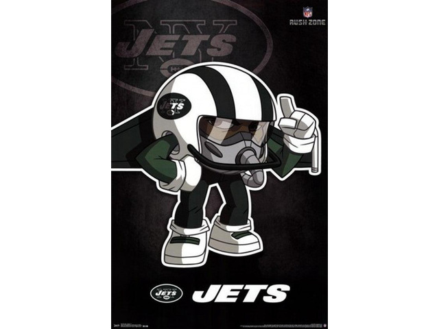 New York Jets – Rusher 13 Poster Print (24 x 36)