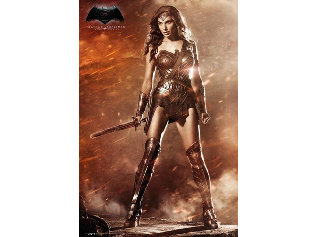 Batman vs. Superman - Wonder Woman Poster by (24 x 36)