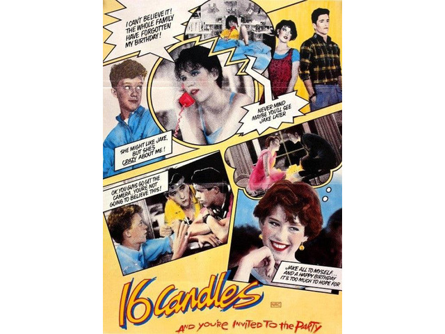 Sixteen Candles - 80'S Cult Movie Poster Print (24 X 36)
