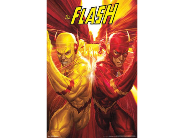 The Flash - Race Poster Print (22 x 34)