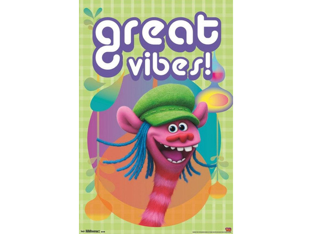 Trolls - Vibes Poster Print (22 x 34)