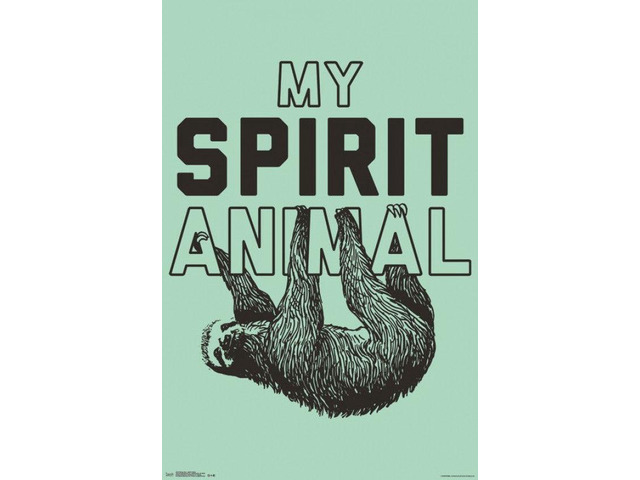 Snorg Tees - Spirit Animal Poster Print (22 x 34)