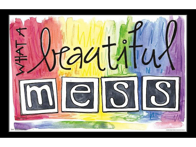 Beautiful Mess Poster Print (34 x 22)