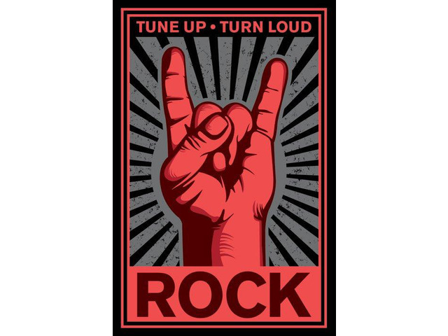 Tune Up, Turn Loud Poster Print (22 x 34)