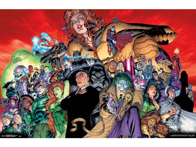 Dc Comics - Villains Poster Print (34 x 22)