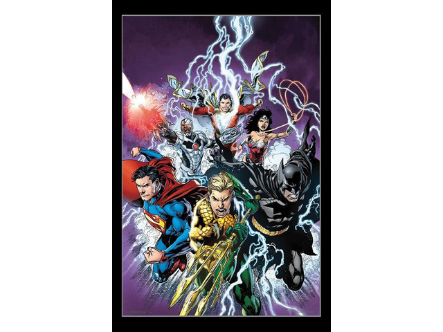 Justice League - Bolt Poster Print (22 x 34)