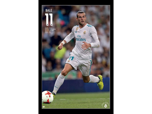 Real Madrid - Gareth Bale Poster Print (22 x 34)