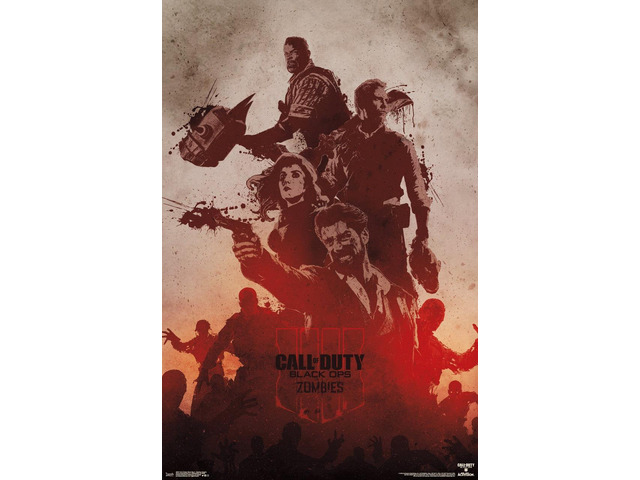 Call of Duty Black Ops 4 - Zombies Graphic Poster Print (22 x 34)