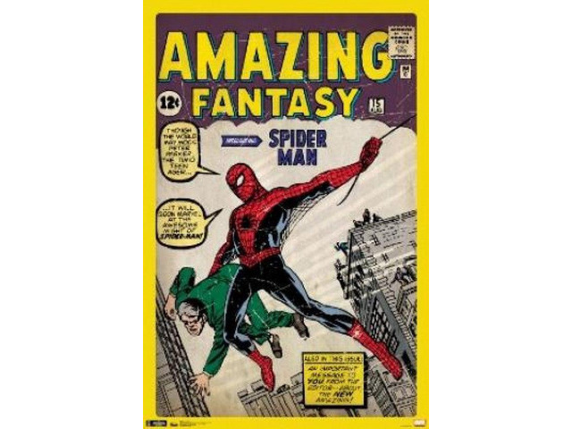 Marvel Spiderman Cover Poster Print (24 X 36)