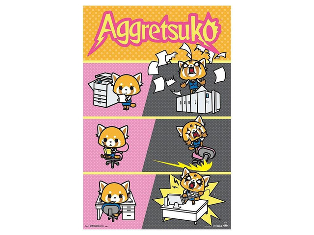 Aggretsuko - Transform Poster Print (22 x 34)
