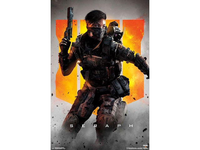 Call Of Duty Black Ops 4 - Seraph Key Art Poster Print (22 x 34)