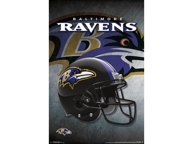 Baltimore Ravens - Helmet 16 Poster Print (22 x 34)