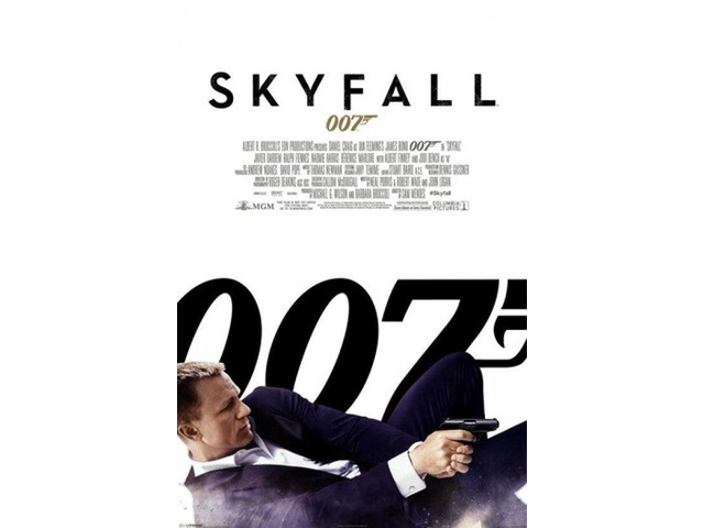 James Bond - Skyfall 007 Poster Print (24 x 36)