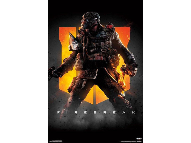 Call Of Duty Black Ops 4 - Firebreak Key Art Poster Print (22 x 34)