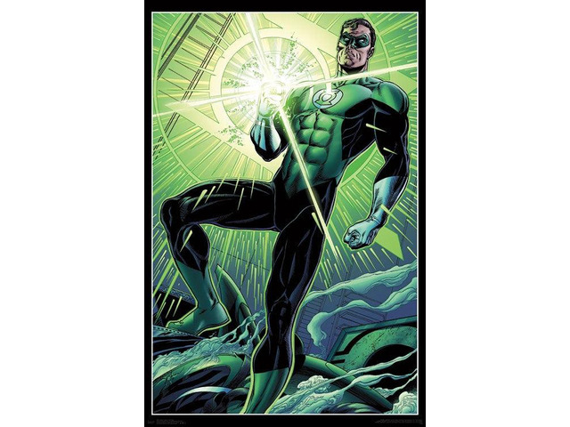Green Lantern - Hal Ring Poster Print (22 x 34)