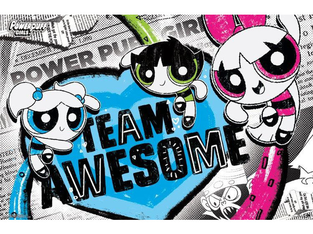 Powerpuff Girls - Awesome Poster Print (34 x 22)