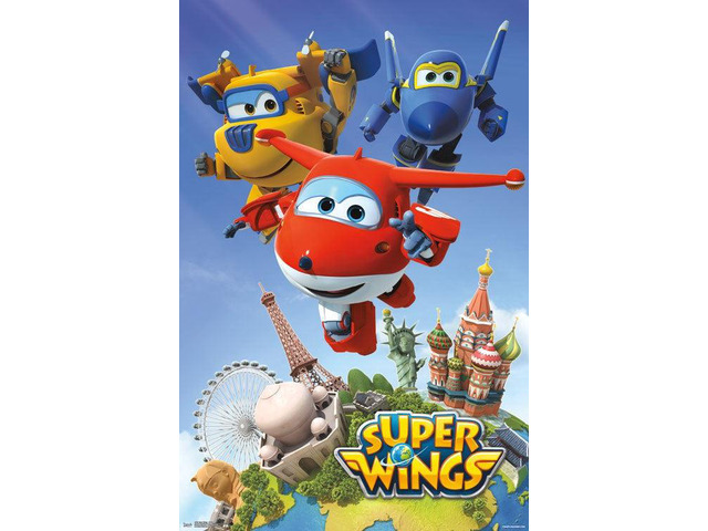 Super Wings - Action Poster Print (22 x 34)