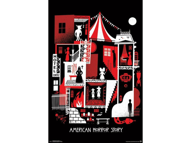 American Horror Story - Graphic Poster Print (22 x 34)