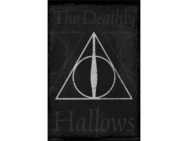 Harry Potter - Deathly Hallows Symbol Poster Print (24 x 36)