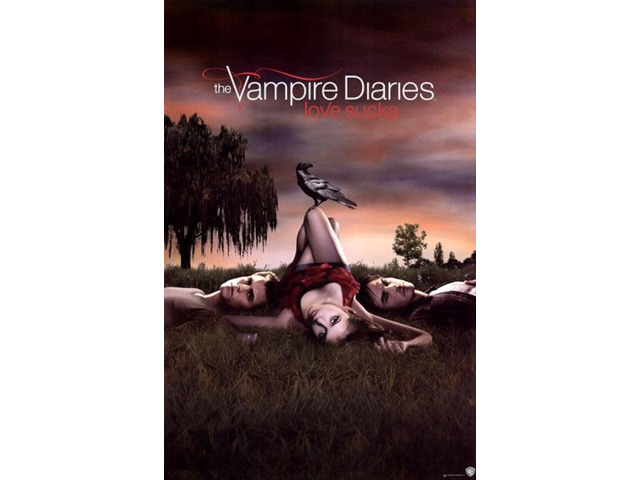 Vampire Diaries - Love Sucks Poster Print (24 x 36)